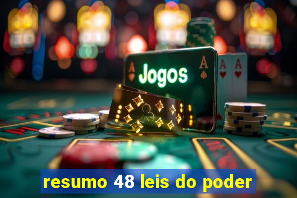 resumo 48 leis do poder